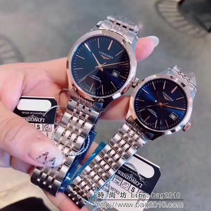 LONGINES浪琴 跨年新品力作 情侶對表 WSS1250